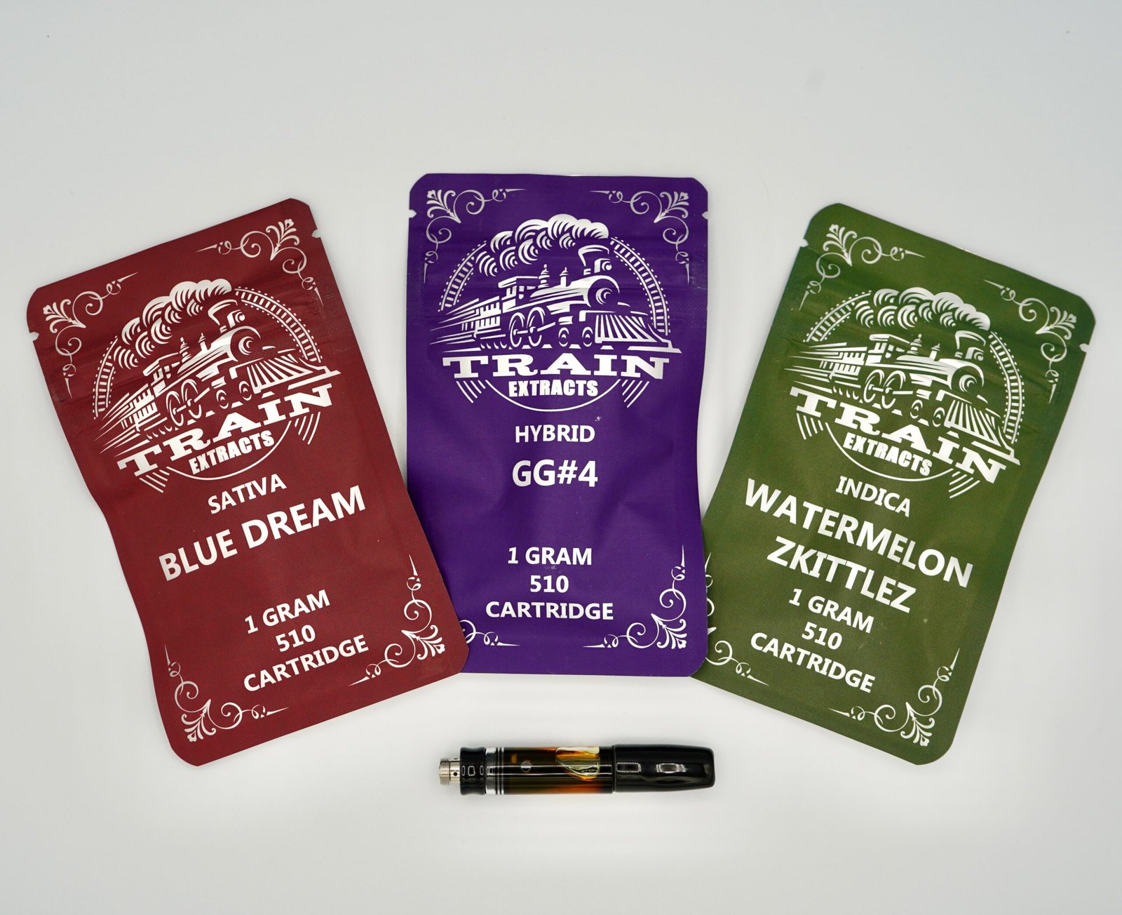 Train Extracts 1g Resin Vape Cart