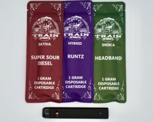 Train Extracts 1g Resin Disposable Vape Cart